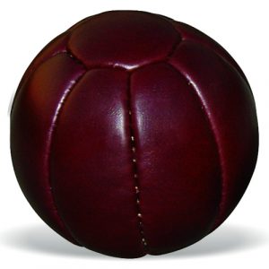 Medicine Ball Leather – Soft Touch Dark Brown