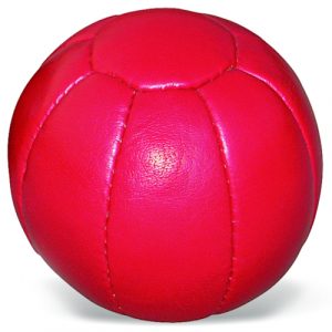 Medicine Ball Leather – Soft Touch Red