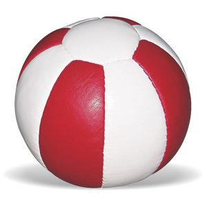 Medicine Ball leather – Soft Touch (Red & White)