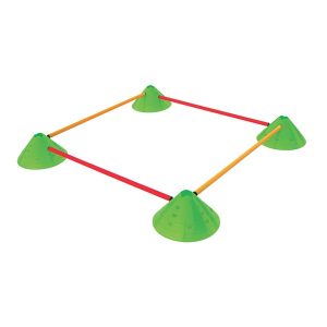 Multi – Height Agility Training set – Cones 6 Inch